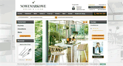 Desktop Screenshot of nowemarkowe.pl